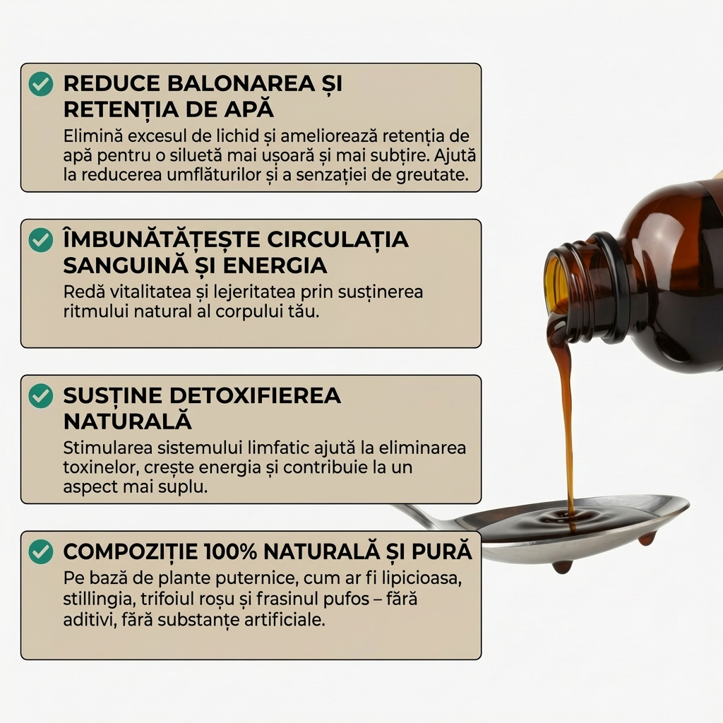 ELIXIR DE DRENAJ LIMFATIC