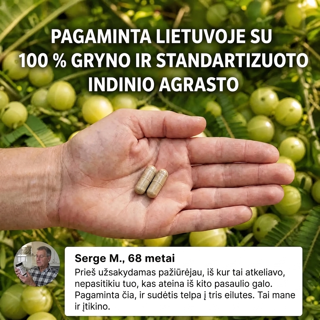 Indický angrešt – superovocné kapsle