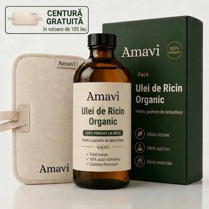 Pachet Detox cu ulei de ricin