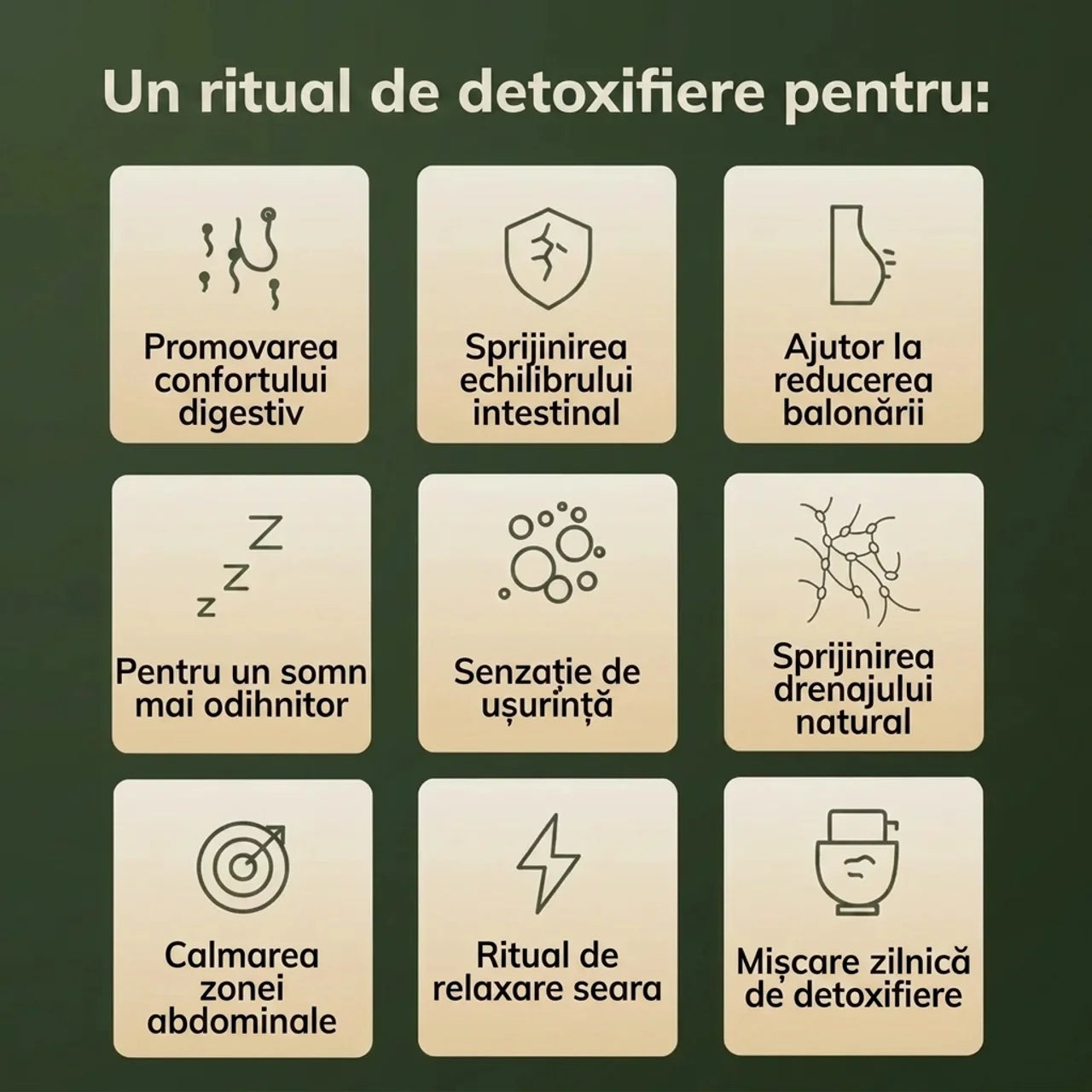Pachet Detox cu ulei de ricin