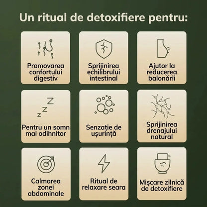 Pachet Detox cu ulei de ricin